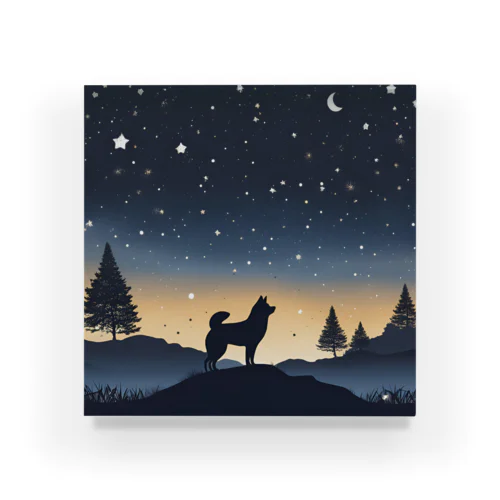 夜明け柴犬 Acrylic Block