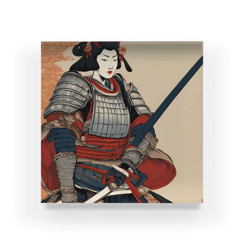 samurai Acrylic Block