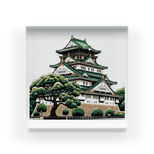 日本の城紀行 03 アクリルブロック