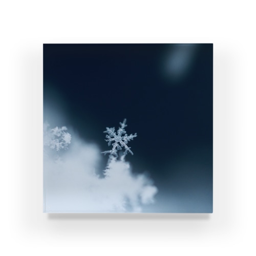 雪の結晶 Acrylic Block