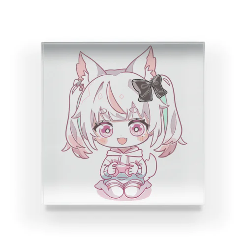 もにゃるか【誕生日用グッズ】 Acrylic Block