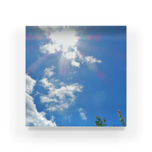 青空 Acrylic Block
