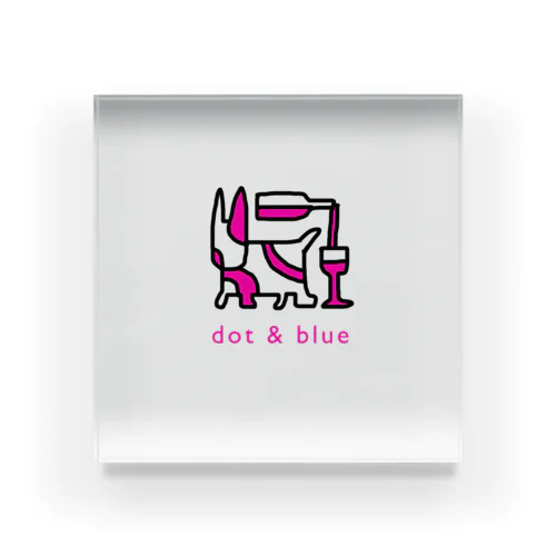 dot&blue アクリルブロック