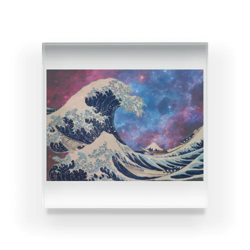 北斎369spirit Acrylic Block