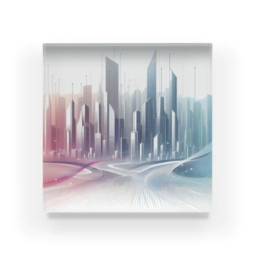 空の線 Acrylic Block