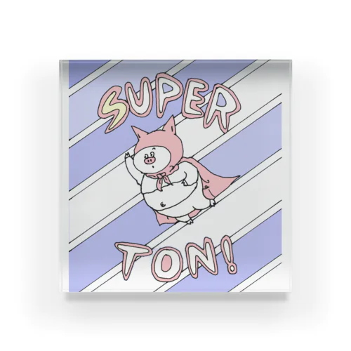 SUPER★TON! Acrylic Block