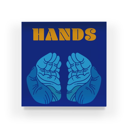 HANDS Acrylic Block