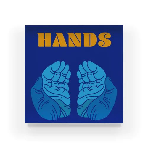 HANDS アクリルブロック