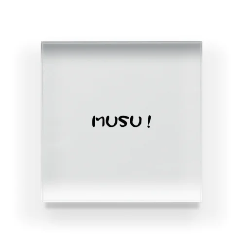 MUSU！ Acrylic Block