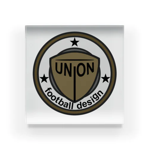 UNION FOOTBALL DESIGN アクリルブロック