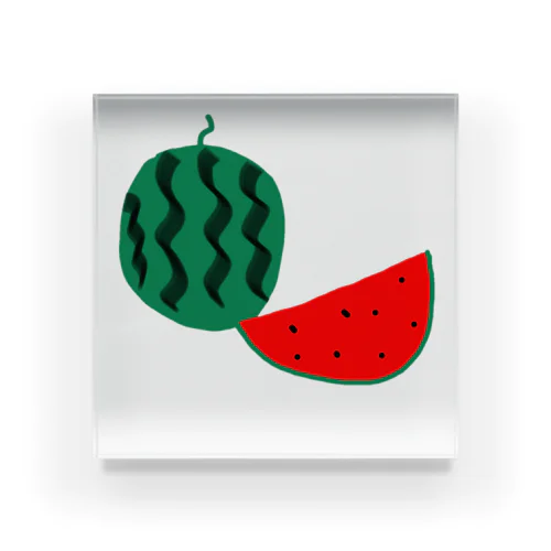 すいか🍉 アクリルブロック