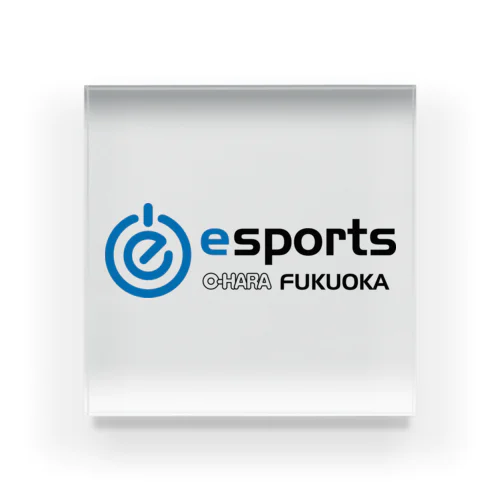 eスポーツ大原福岡　横ロゴ アクリルブロック