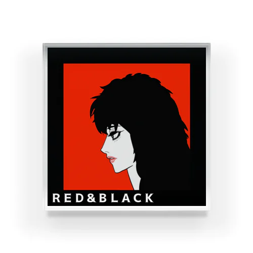 RED＆BLACK アクリルブロック