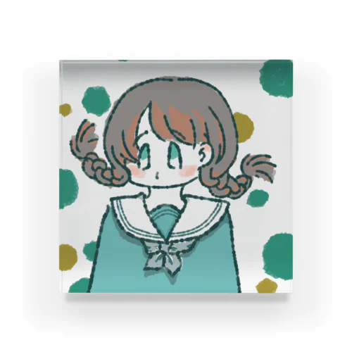 セーラー服は正義 Acrylic Block