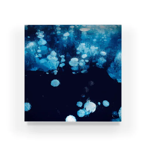 Bubble Lake Acrylic Block