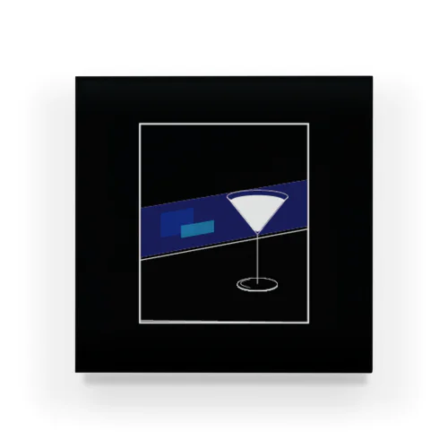 カクテルグラス Acrylic Block