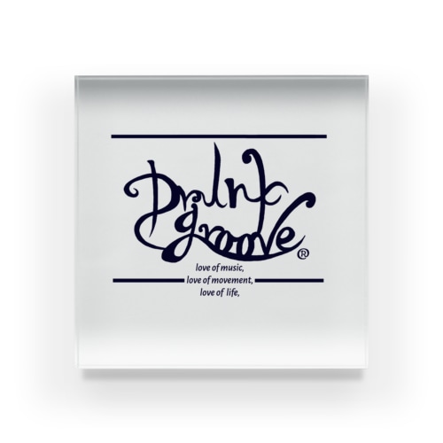 アクリル　groove®︎ Acrylic Block