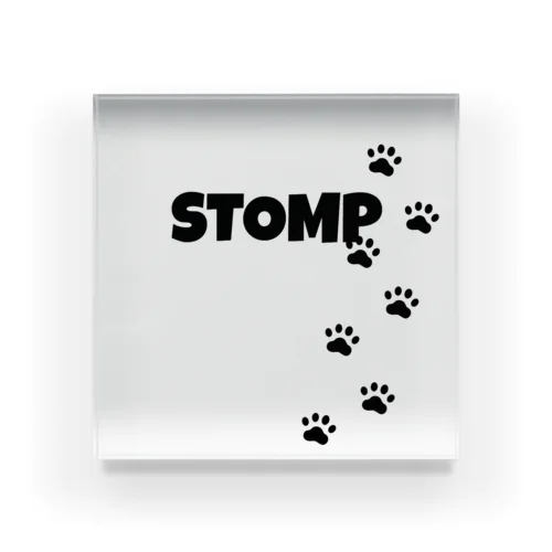 STOMP🐾 アクリルブロック