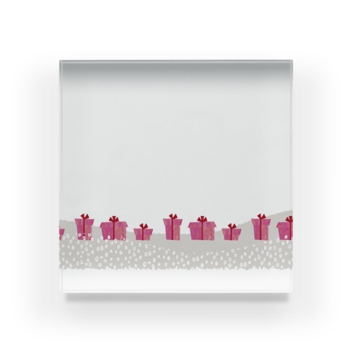 ひみつのプレゼント Acrylic Block