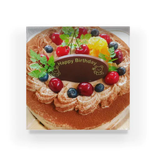 バースデーケーキ🎂 アクリルブロック