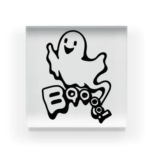 おばけちゃんばぁ!(Boo!ゴースト) Acrylic Block