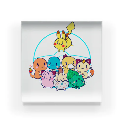 Pkecute Acrylic Block