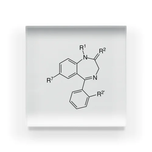 ベンゾジアゼピン Acrylic Block