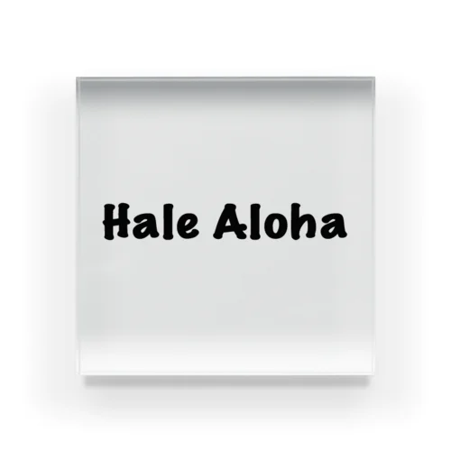 hale.aloha.smile アクリルブロック