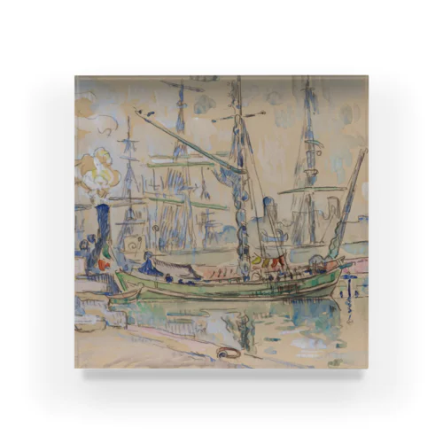 「Marseille」 Signac, Paul／Paris Musées アクリルブロック