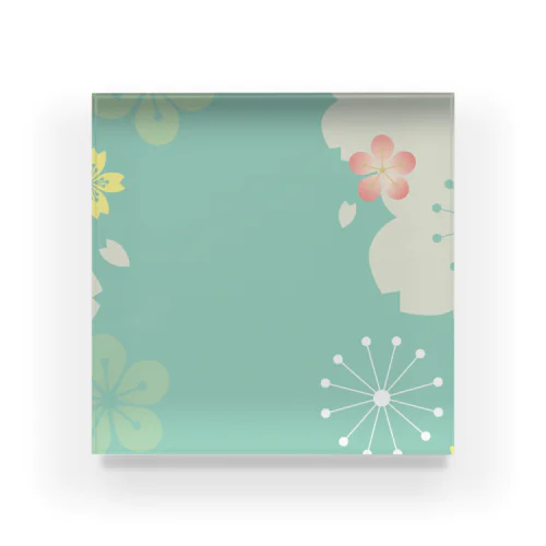 桜 Acrylic Block