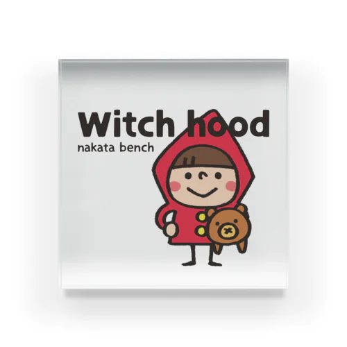 Witch hood アクリルブロック