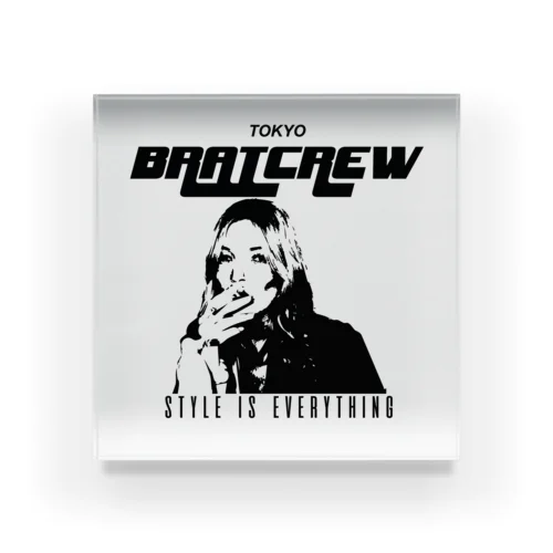 BRAT＿crew アクリルブロック