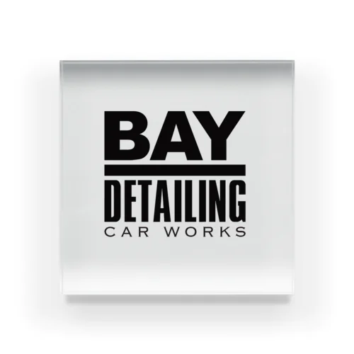 Bay Detailing Car Works Acrylic Block