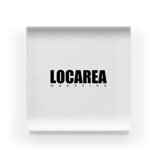 LOCAREA MAGAZINE Acrylic Block