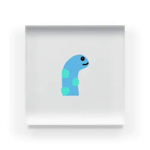 ちんあなごたん　ナチュラルセンター Acrylic Block