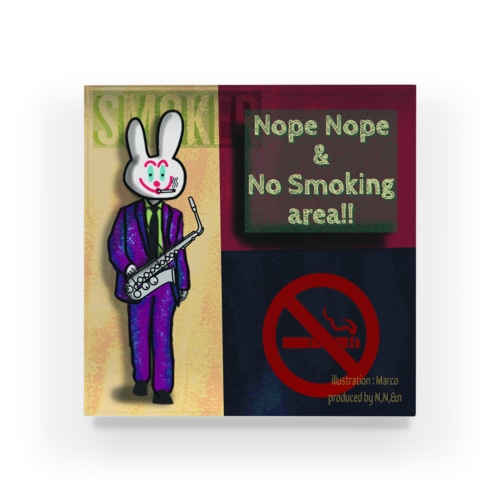N,N,&n Smoker スモーカー Acrylic Block