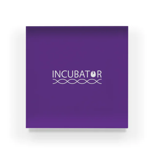 INCUBATOR Acrylic Block