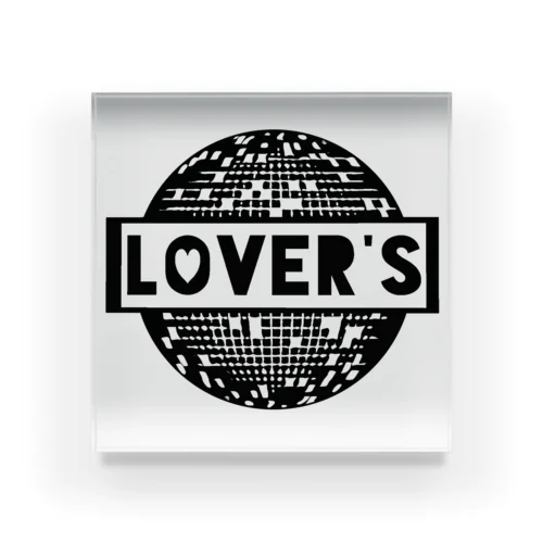 lovers ミラーボール 아크릴 블럭