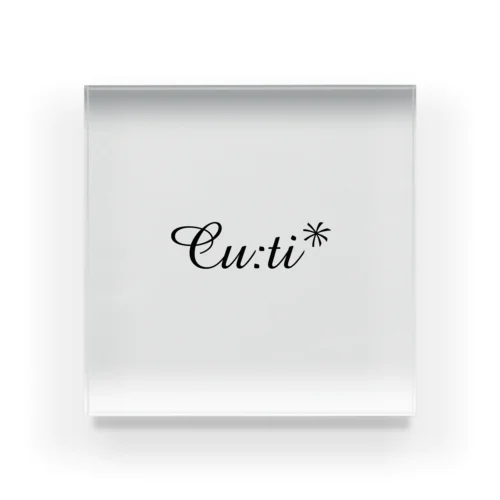 Cu:ti* Acrylic Block