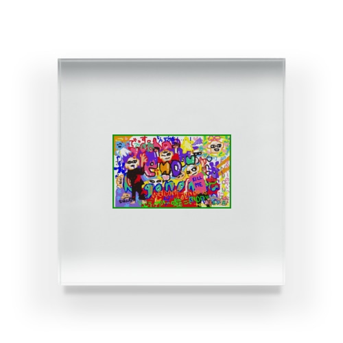 えんどうでっす　アクリルブロック Acrylic Block