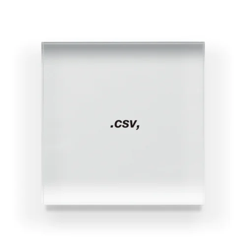 .CSV,(シーエスブイ） Acrylic Block