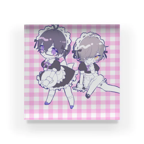 メイドカフェウサミミ♡ Acrylic Block