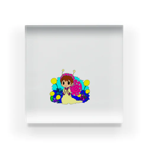 つむり娘 Acrylic Block