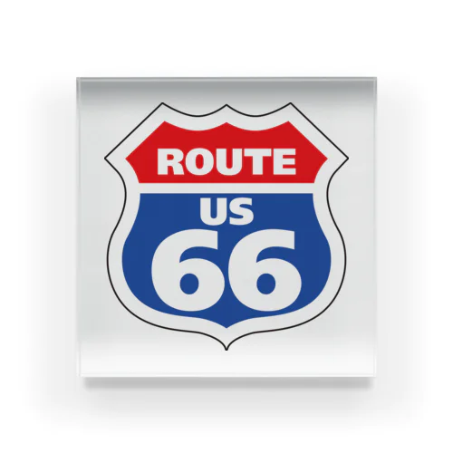 Route66 ／ ルート66 アクリルブロック