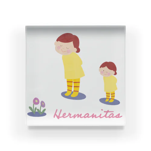 Sisters Acrylic Block