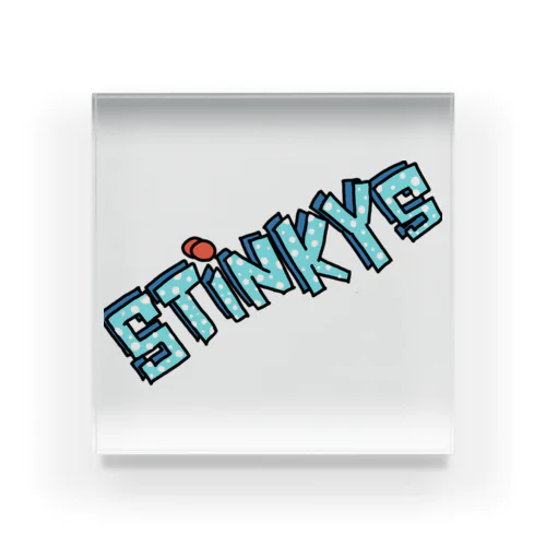 STiNKYS 夏ロゴ Acrylic Block