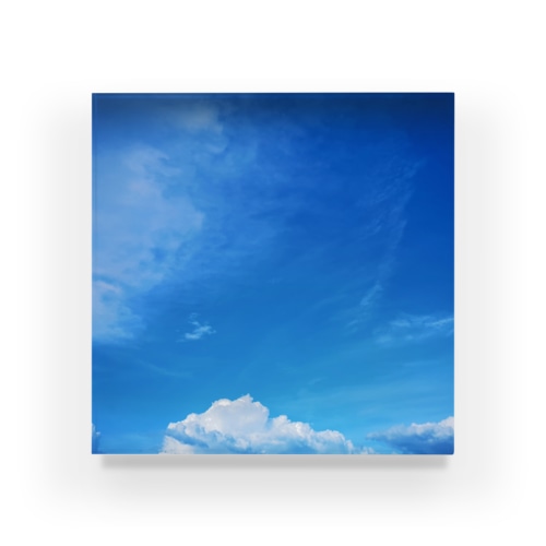 sky -summer2 Acrylic Block