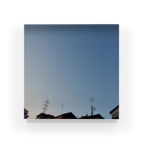 夜の青空0093 Acrylic Block