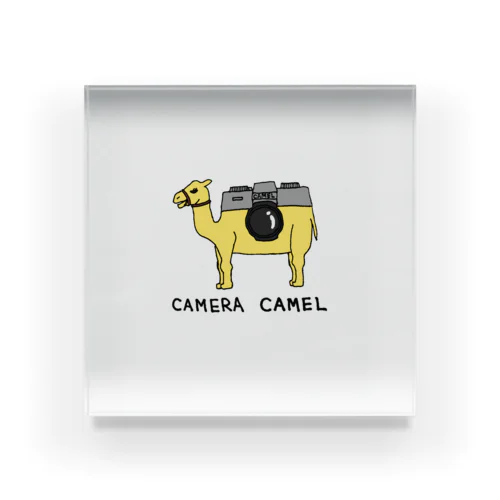 Camera Camel アクリルブロック