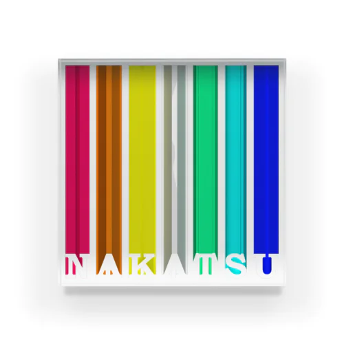 NAKATSU(中津) Acrylic Block